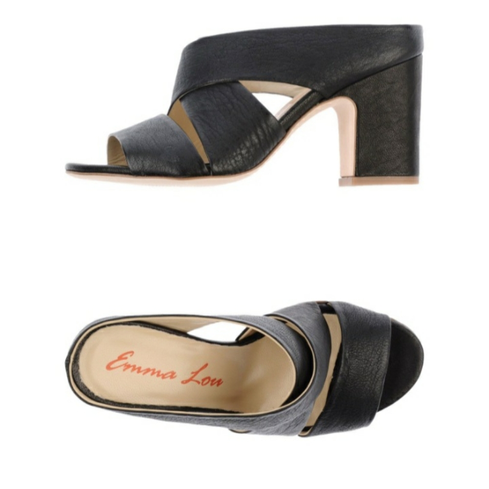 High Heel Calf leather sandal